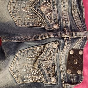 Girls bootcut Miss Me jeans